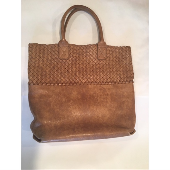 Bottega Veneta Handbags - Bottega Veneta Leather Intrecciato Woven Tote